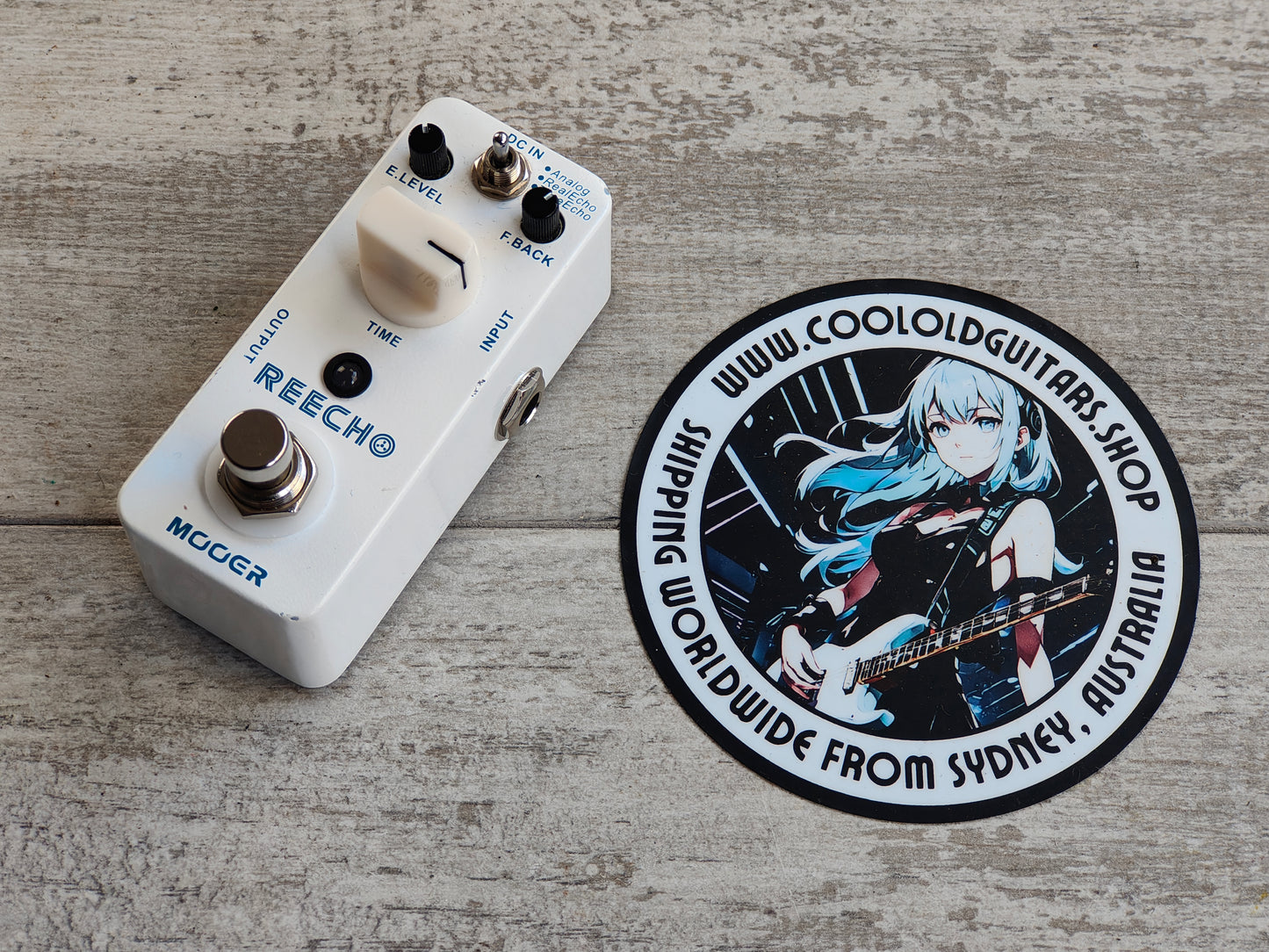 Mooer Reecho Echo Delay Pedal