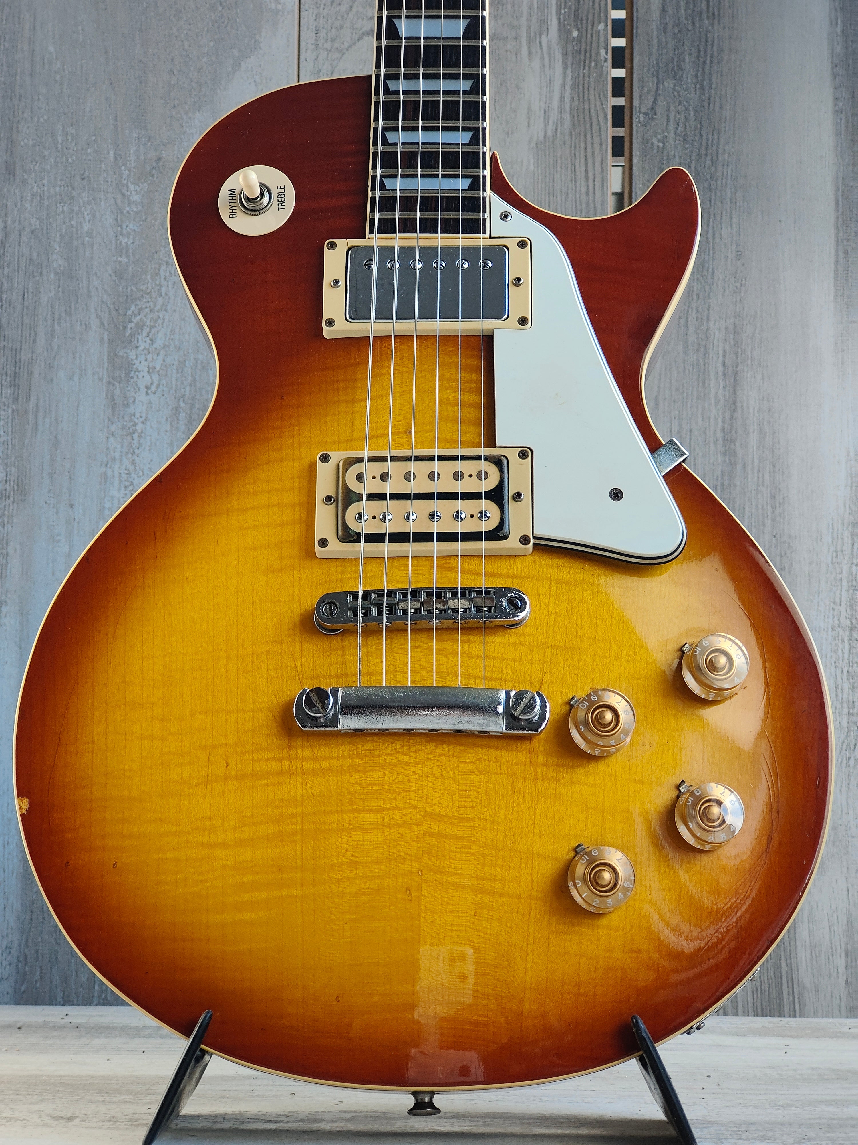 1976 Greco EG-480 Les Paul Standard (Brown Sunburst) – Cool Old Guitars