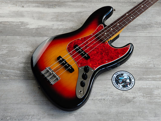 2000 Fender Japan (by Tokai) JB62-58 '62 Reissue Jazz Bass (Sunburst)