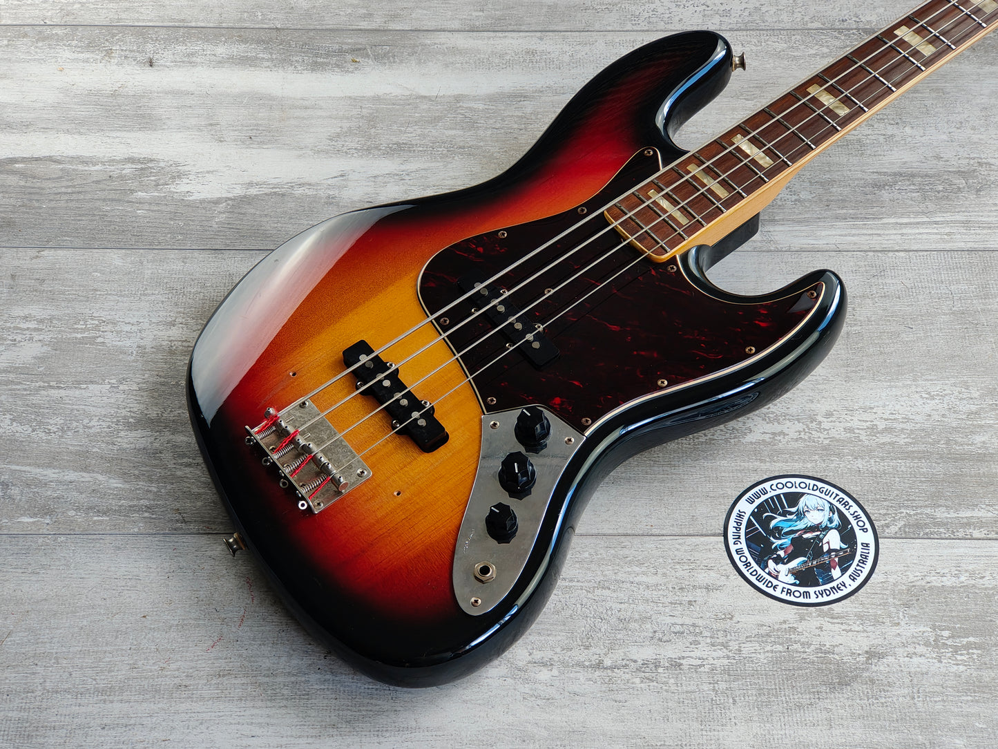 1978 Aria Pro II JB-450S 70's "Precise" Jazz Bass (Sunburst)