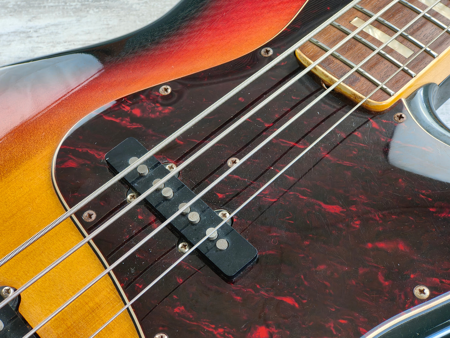 1978 Aria Pro II JB-450S 70's "Precise" Jazz Bass (Sunburst)