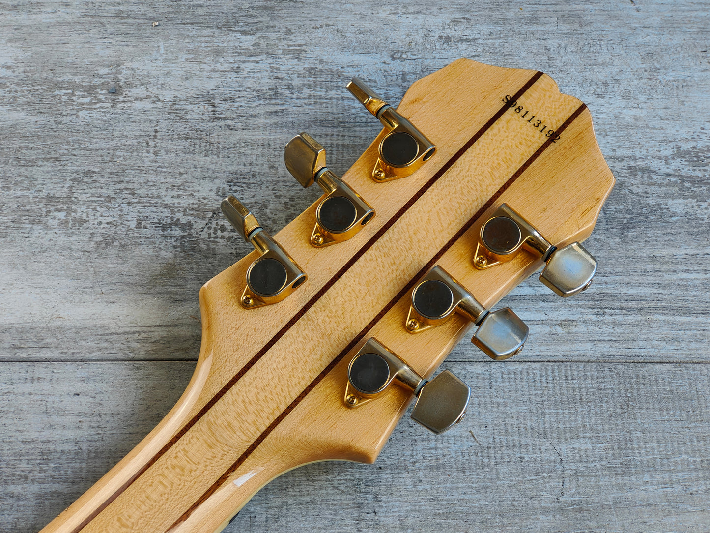 1998 Epiphone Korea Sheraton II Semi Hollowbody (Natural)