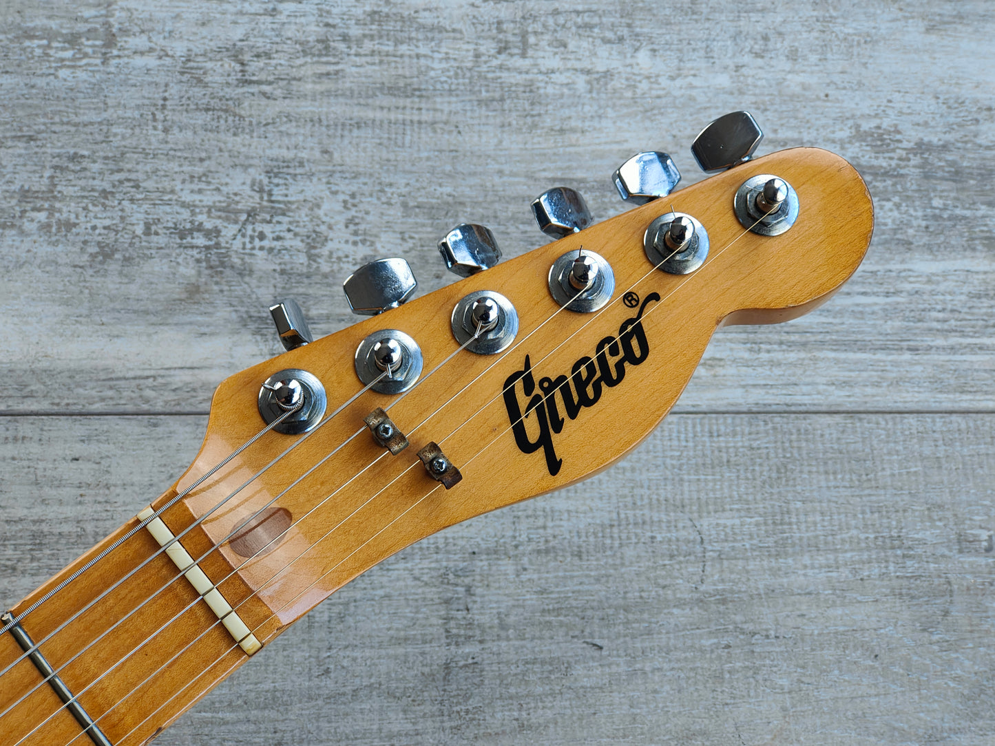 1974 Greco Japan TE-500 Thinline Semi Hollowbody Telecaster Deluxe (Navy Blue Sparkle)