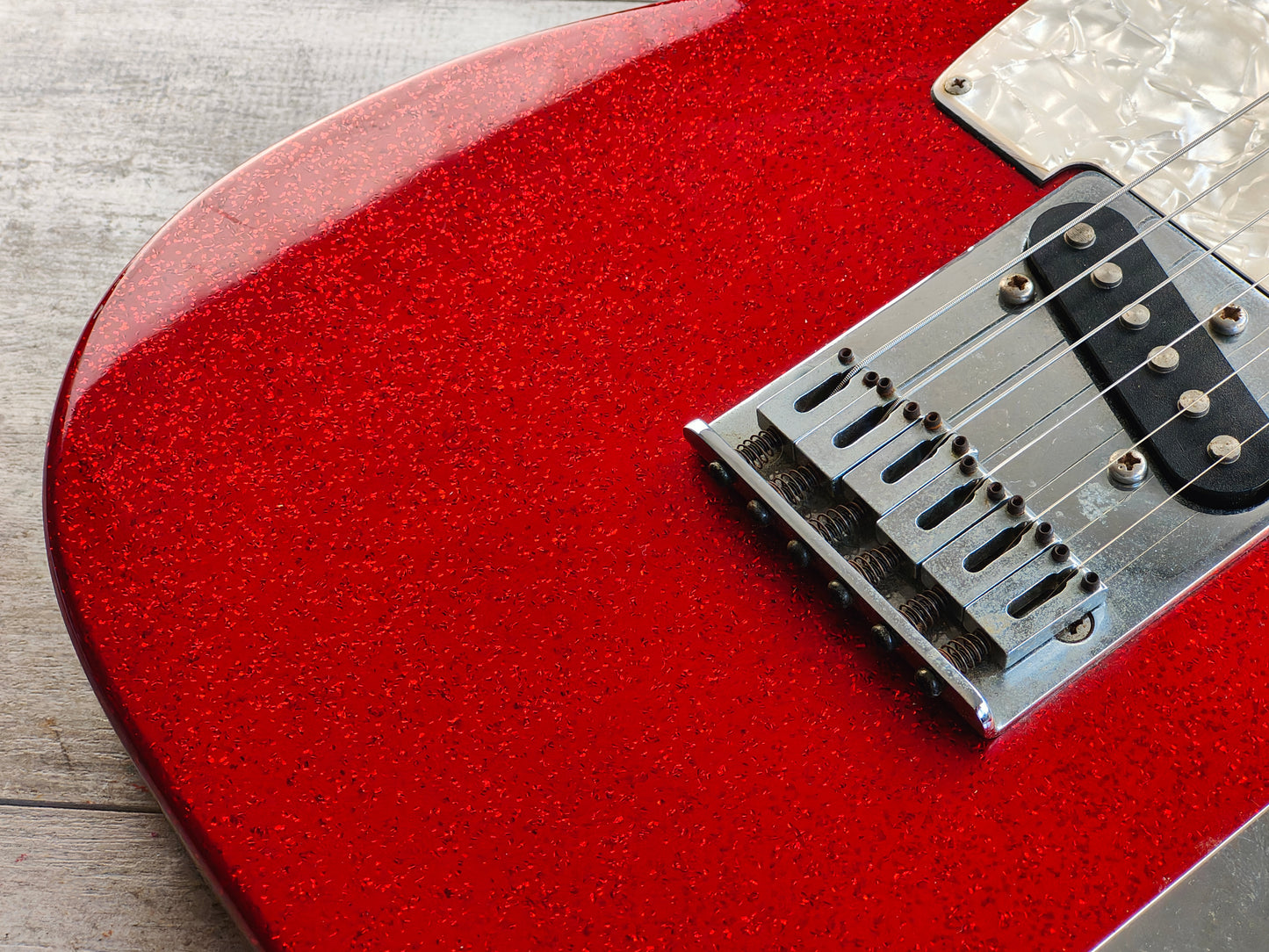 1993 Fender Japan TL-STD Telecaster Standard Limited Run (Sparkle Red)