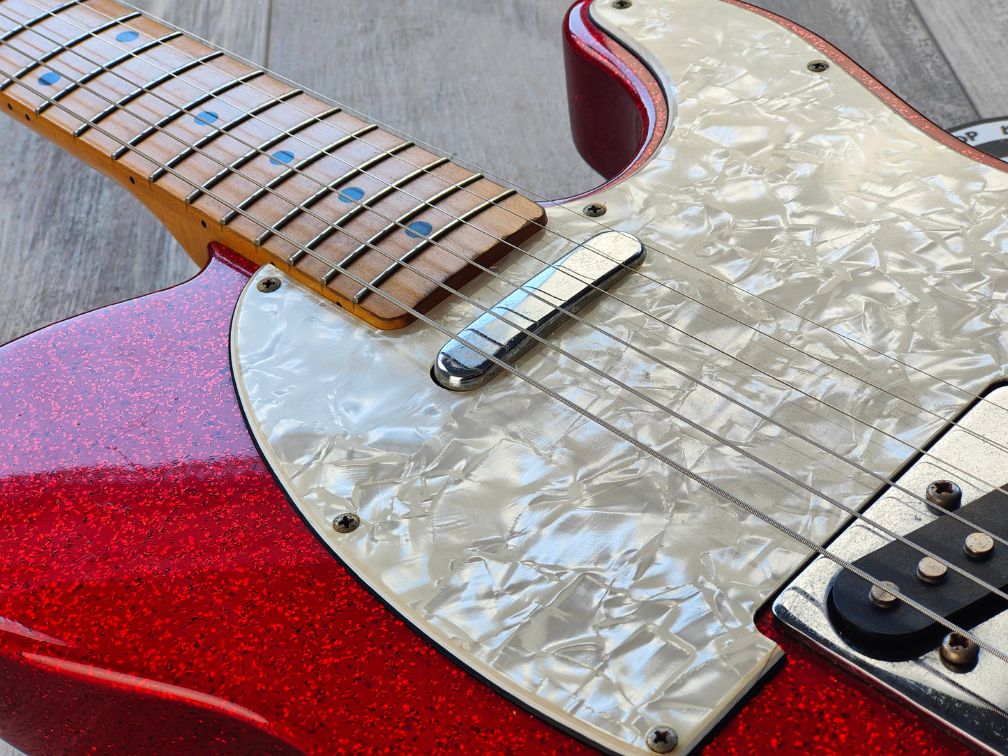 1993 Fender Japan TL-STD Telecaster Standard Limited Run (Sparkle Red)