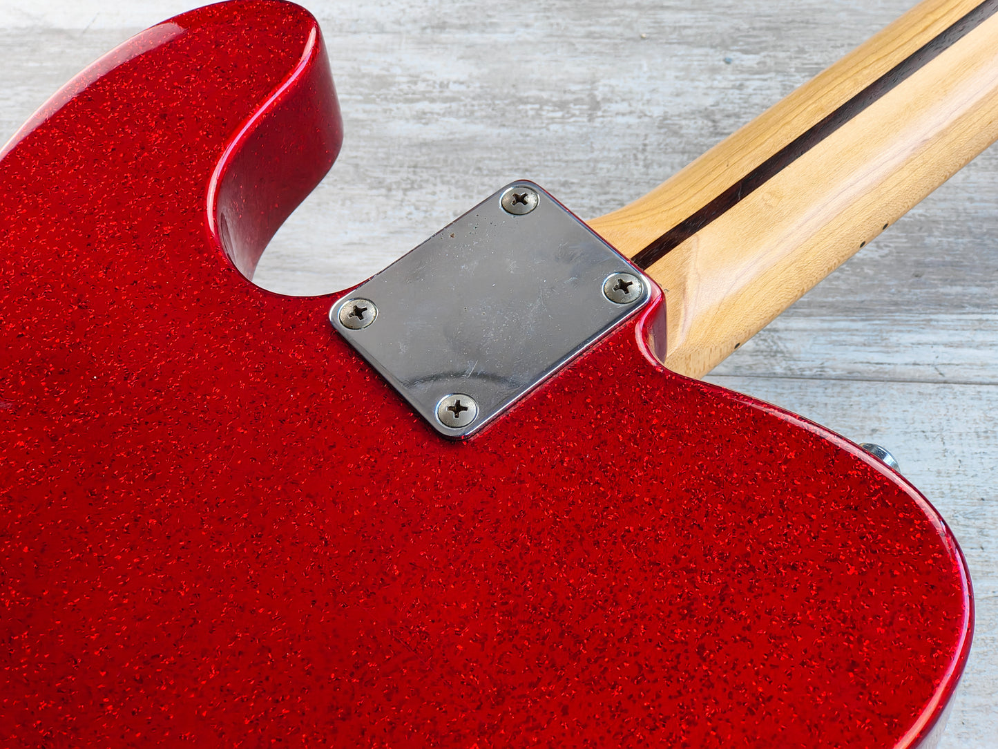 1993 Fender Japan TL-STD Telecaster Standard Limited Run (Sparkle Red)