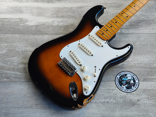 1993 Fender Japan ST57-53 '57 Reissue Stratocaster (Brown Sunburst)