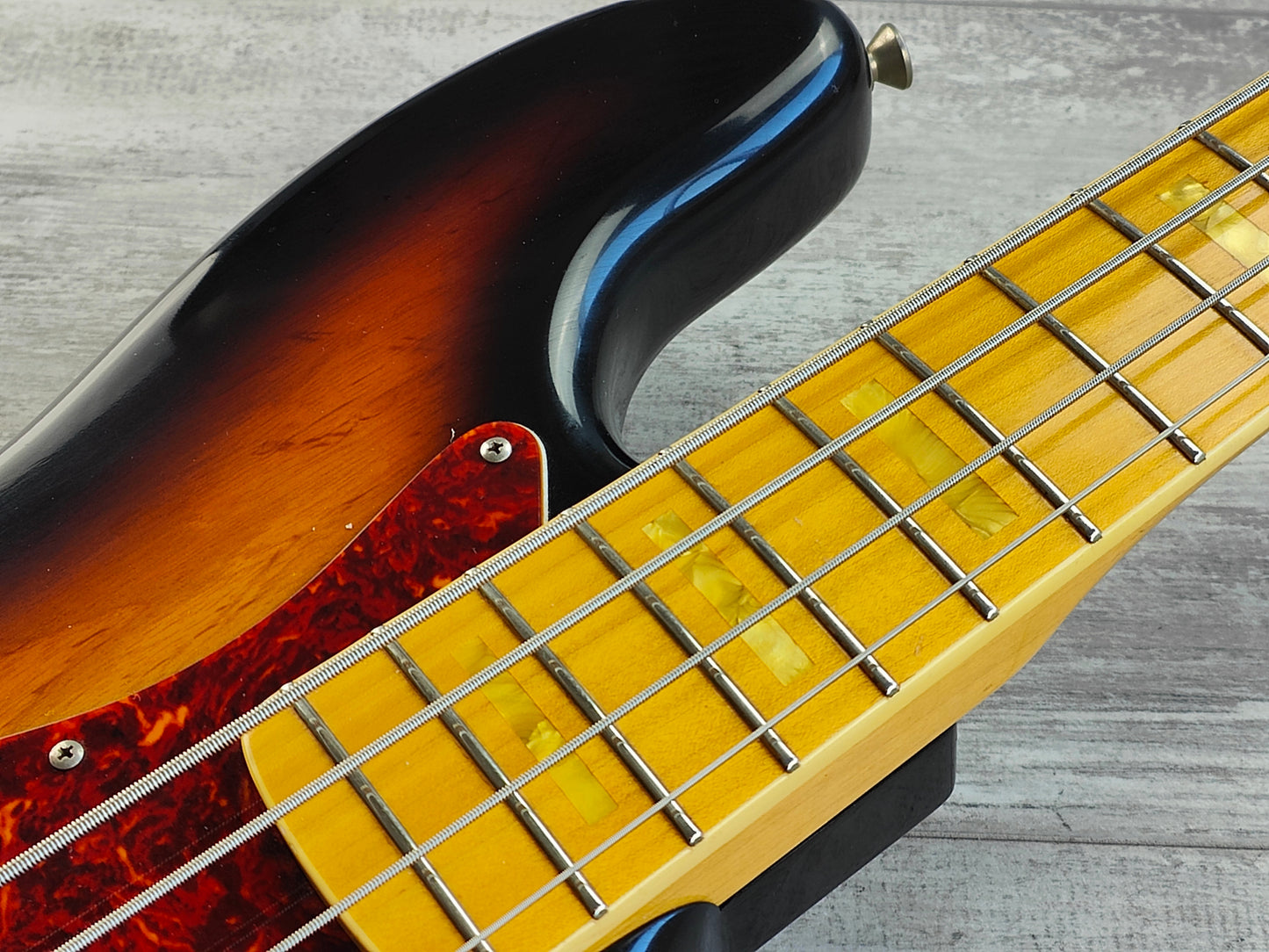 1980's ESP Navigator Japan Custom Order 70's Reissue Jazz Bass (Sunburst)