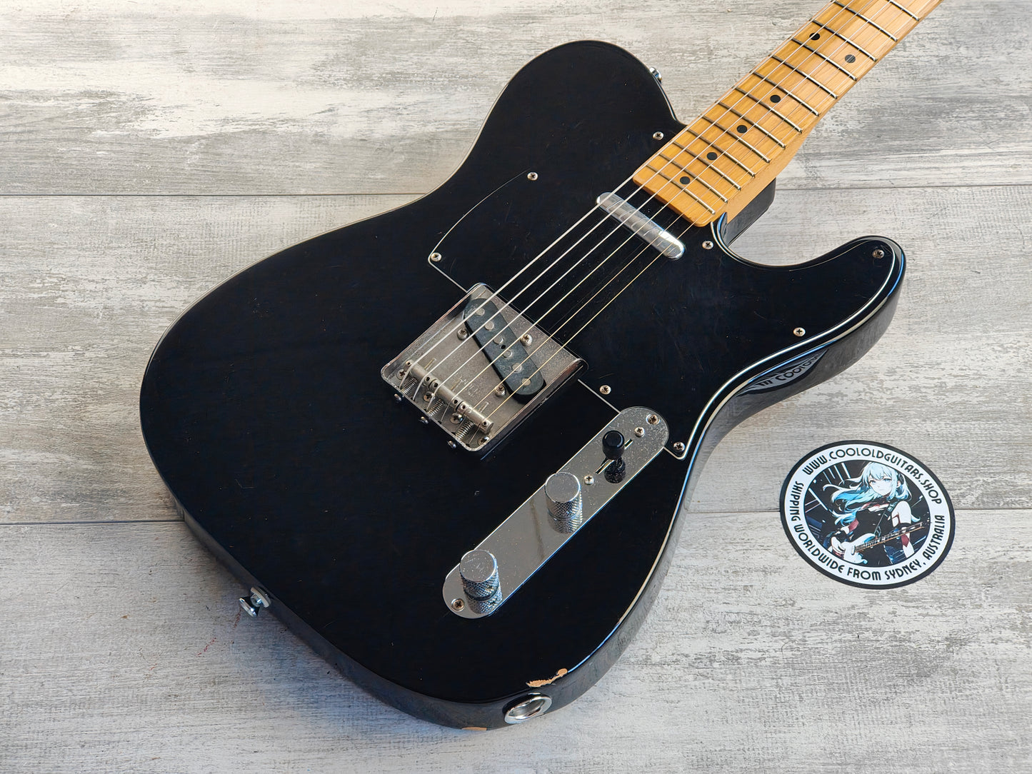 1991 Fender Japan TL72-500 '72 Reissue Telecaster (Black)