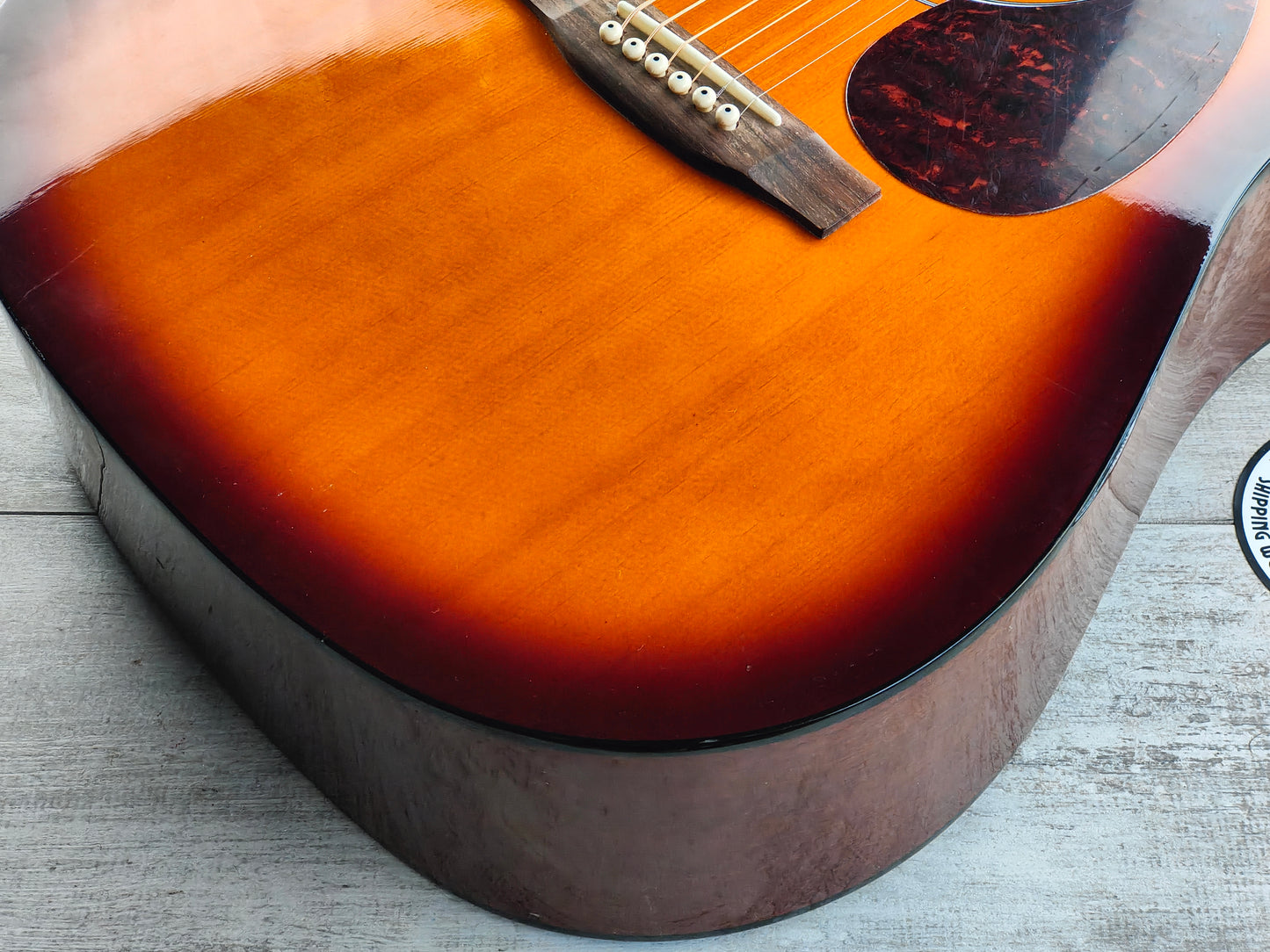 Hummingbird Custom (by Tokai Japan) Acoustic Guitar (Sunburst)