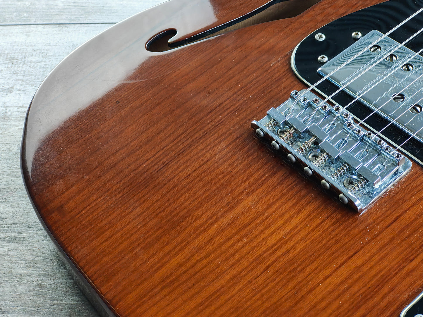 1978 Fender USA Thinline Telecaster Deluxe Semi Hollowbody (Mocha Brown)