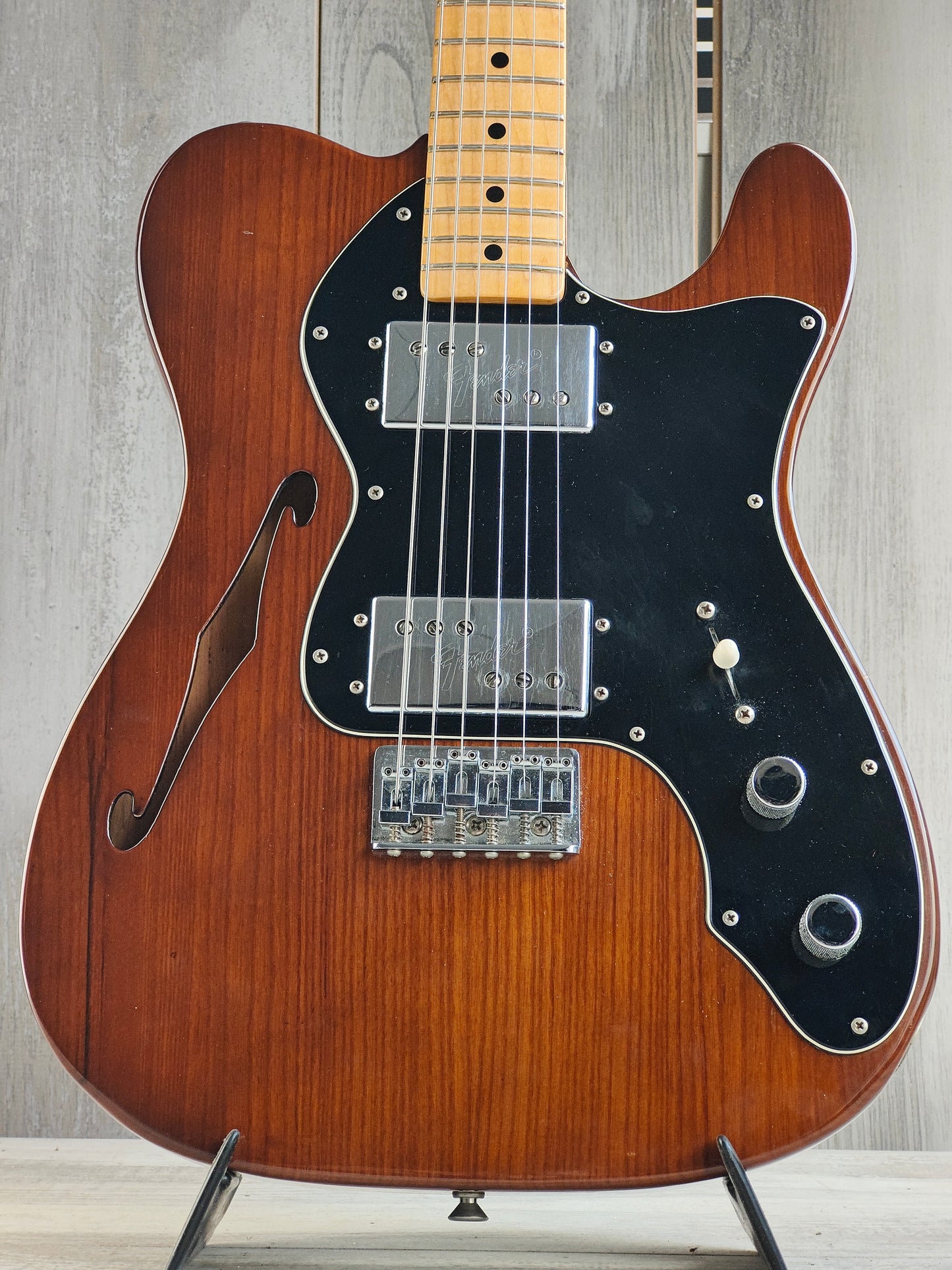 1978 Fender USA Thinline Telecaster Deluxe Semi Hollowbody (Mocha Brown)