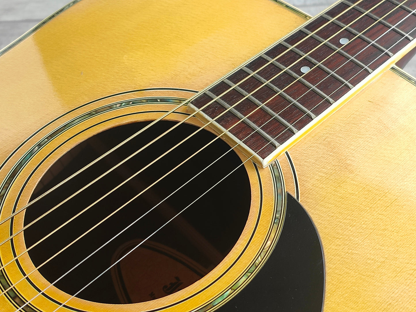 1970's "Jullian & Co" Model 250 Martin Style Japanese Dreadnought Acoustic (Natural)