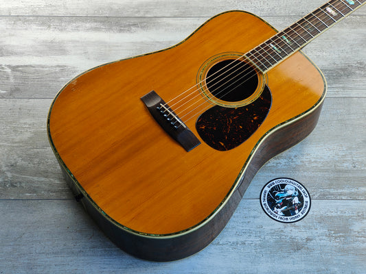 1970's Jagard Japan JD-500 Dreadnought Acoustic (Natural)