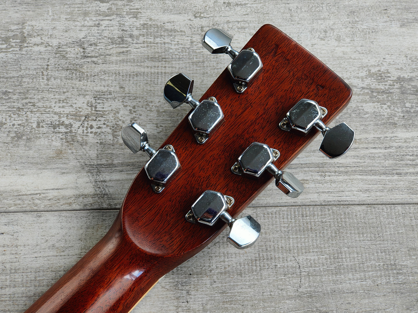 1980's Morris W-20 Japanese Vintage Acoustic Dreadnought Guitar (Natural)