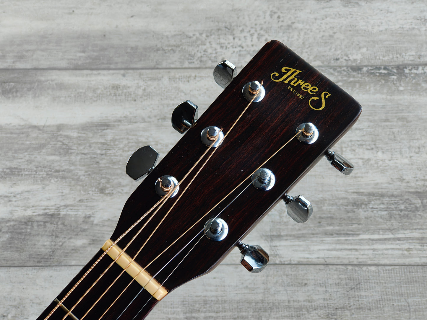 1978 Suzuki "Three S" Japan W-150 Dreadnought Acoustic Guitar