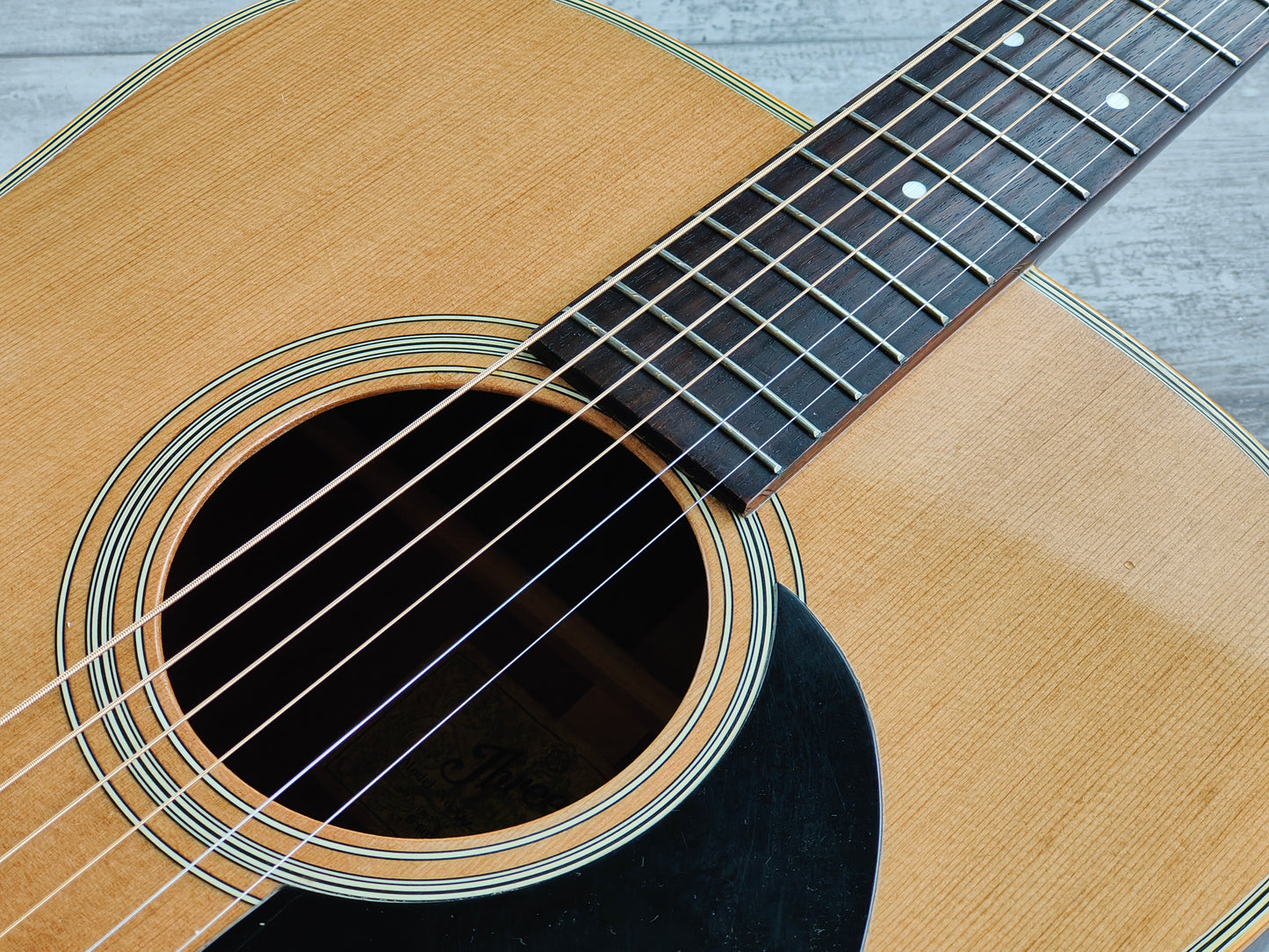 1978 Suzuki "Three S" Japan W-150 Dreadnought Acoustic Guitar