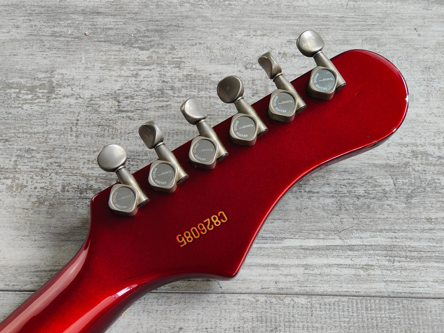 1982 Greco Japan BG-800 Boogie Offset (Candy Apple Red)