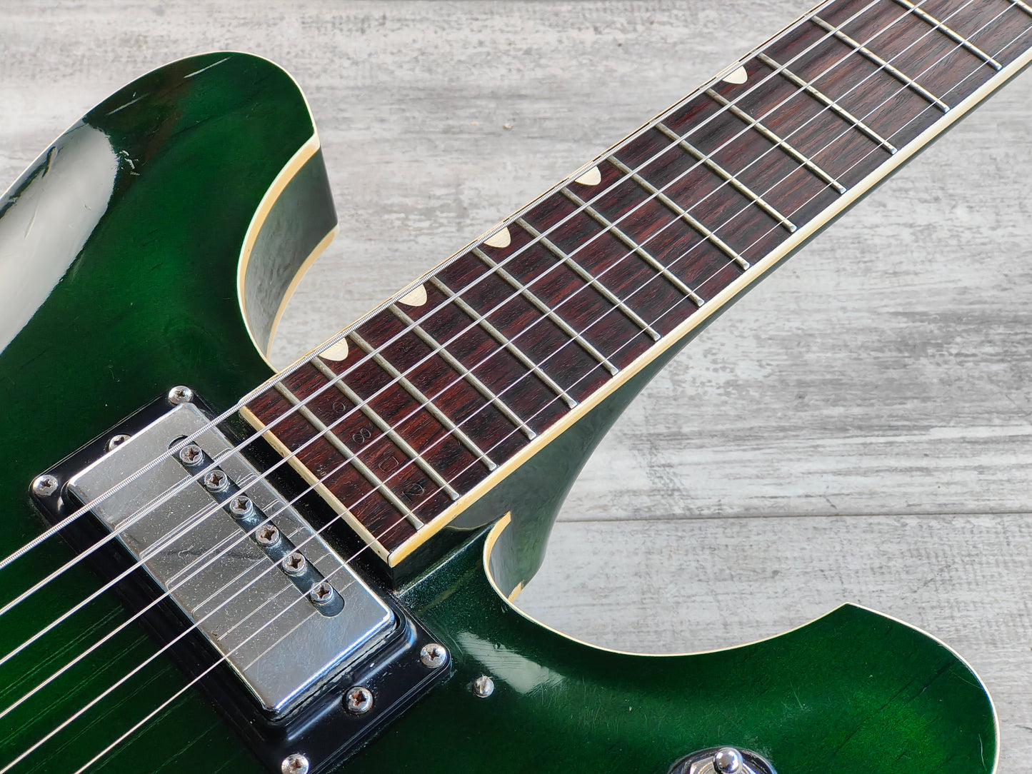 1973 Yamaha Japan SA30T Hollowbody (Transparent Green)