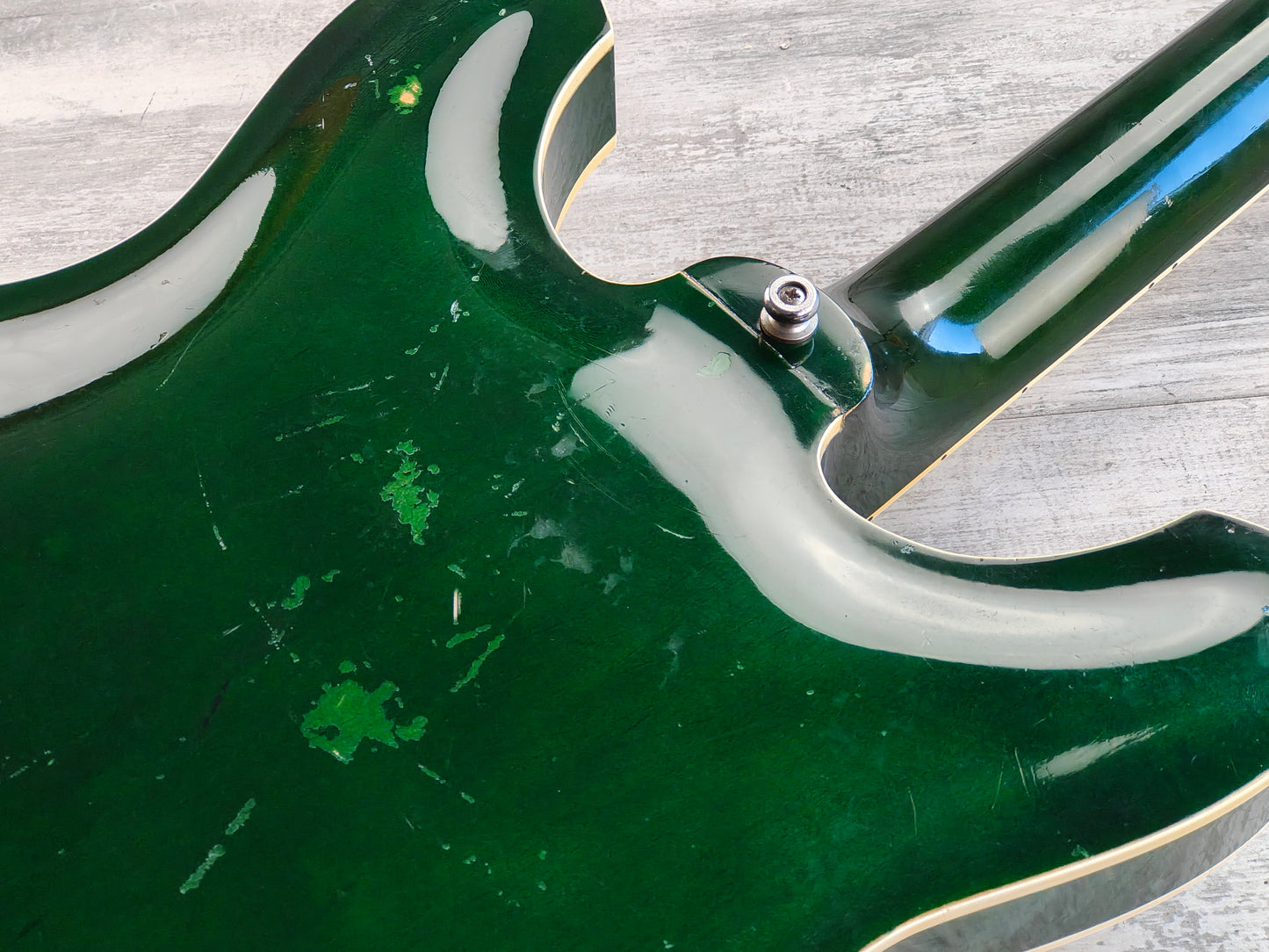 1973 Yamaha Japan SA30T Hollowbody (Transparent Green)