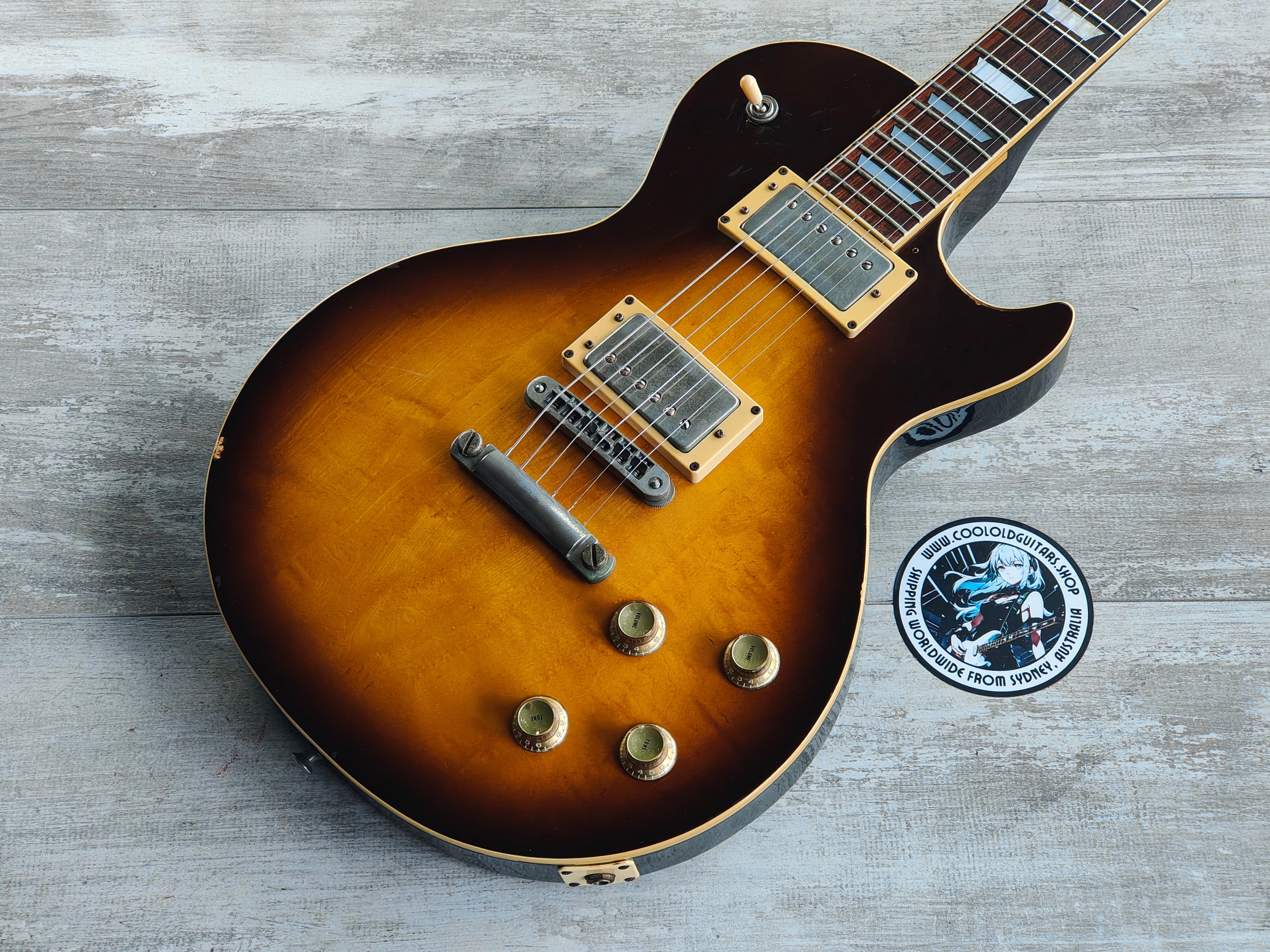 1979 Greco Japan EG-500 Les Paul Standard (Brown Sunburst) – Cool Old  Guitars