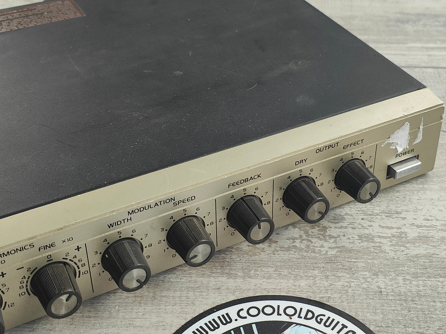 1980's Maxon HD-1501 Harmonics/Delay Rack Unit