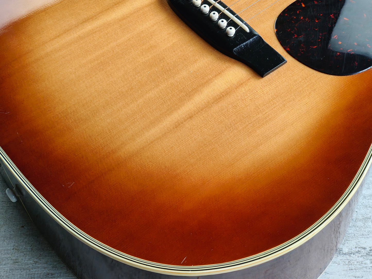 1980's Tokai Cat's Eyes CE-350 Japanese Vintage Acoustic Guitar (Sunburst)