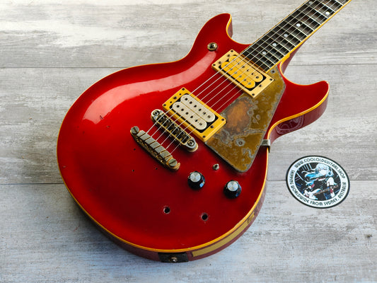 1983 Ibanez Japan AR100 Artist Double Cutaway (Fire Red)