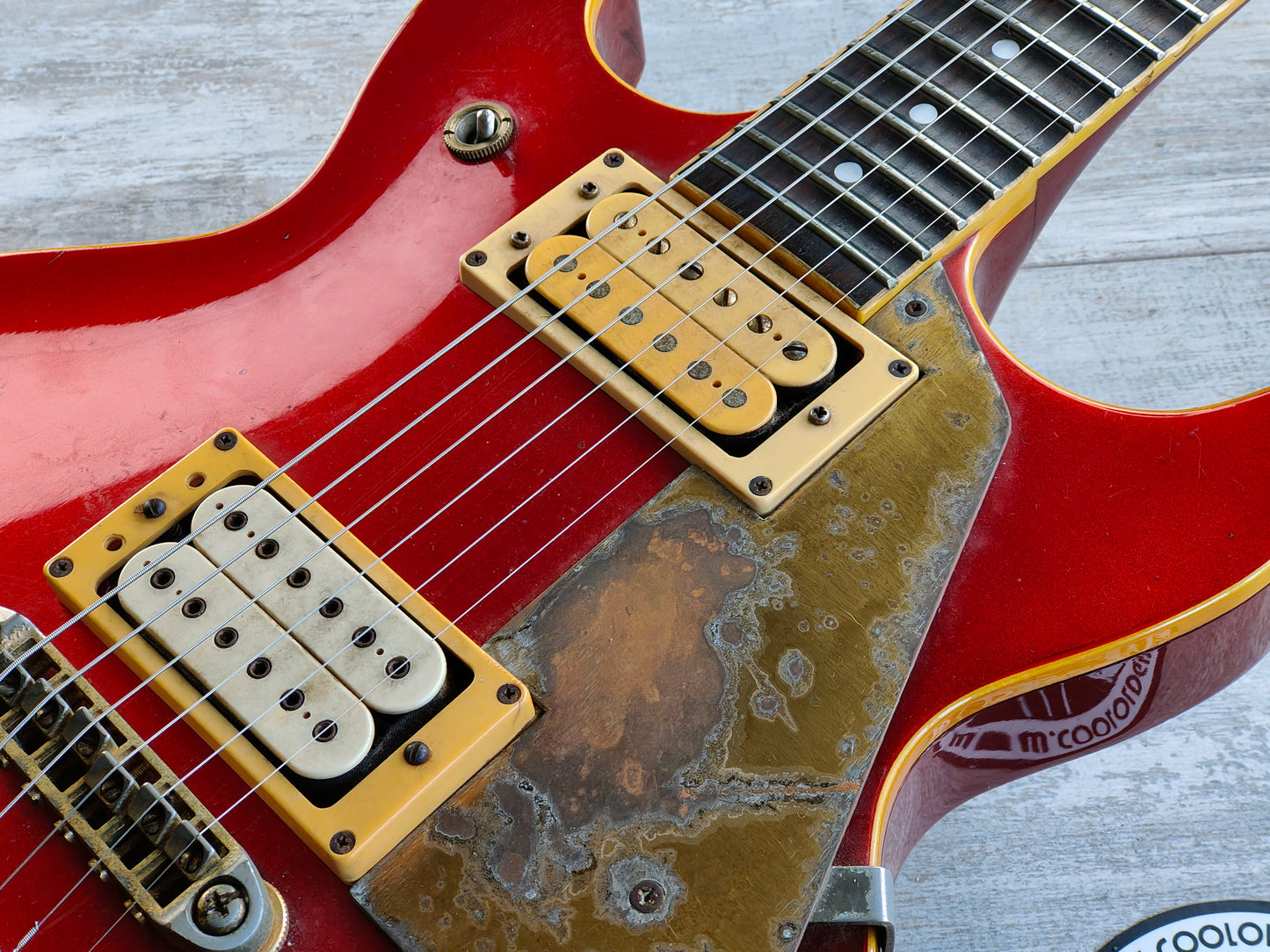 1983 Ibanez Japan AR100 Artist Double Cutaway (Fire Red)