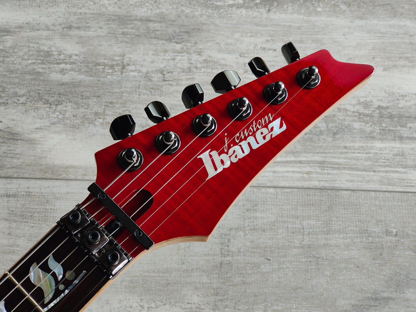 2023 Ibanez RG8570 RS J Custom Limited Edition Superstrat (Red Spinel)