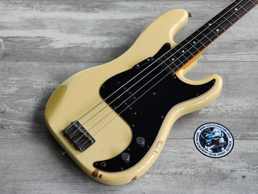 1993 Fender Japan PB70-75 '70 Reissue Precision Bass (Vintage White)