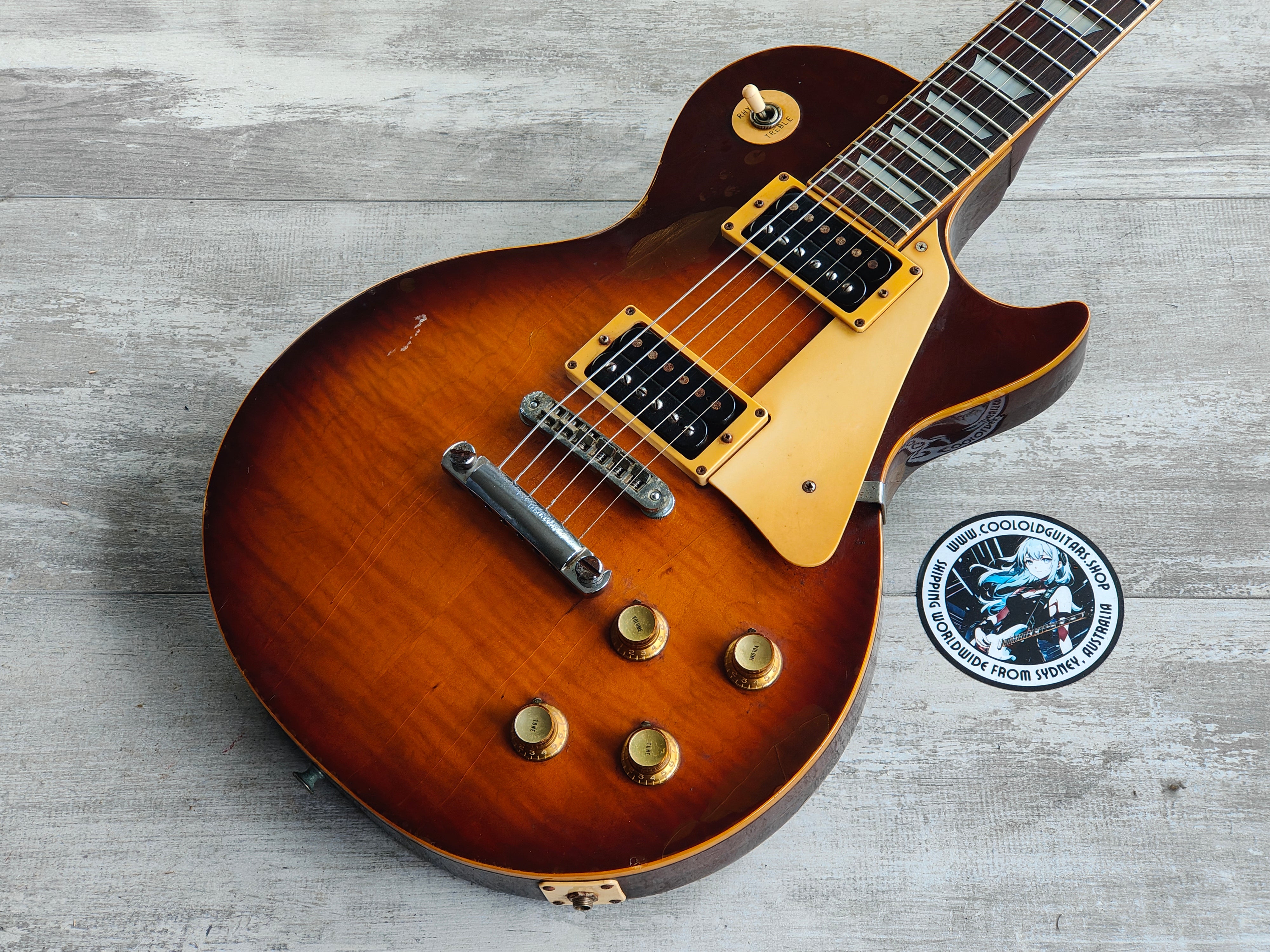 1978 Greco Japan EG-500 Les Paul Standard (Brown Sunburst) – Cool Old  Guitars