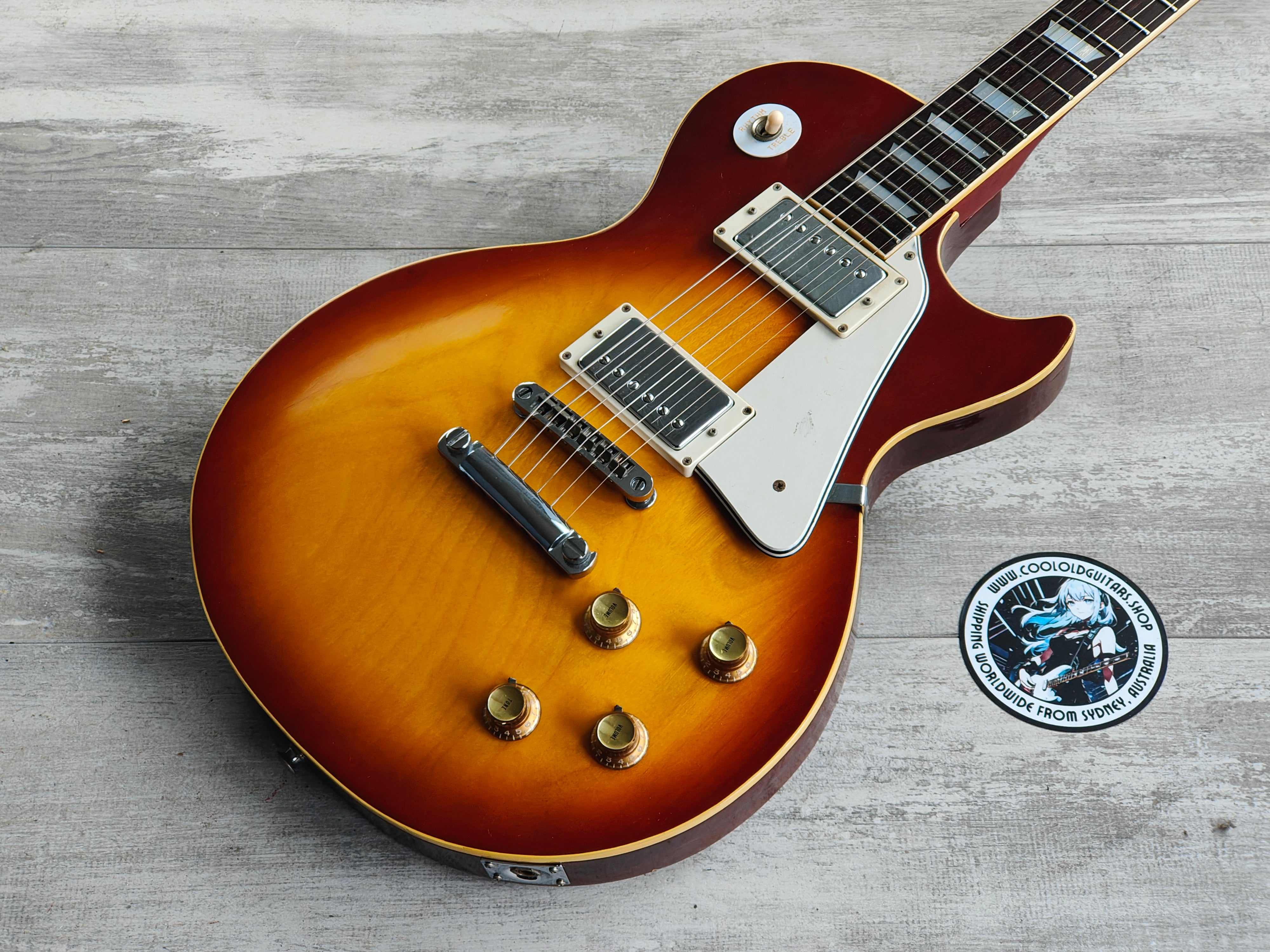 1975 Greco Japan EG-380S Les Paul Standard (Sunburst) – Cool Old Guitars