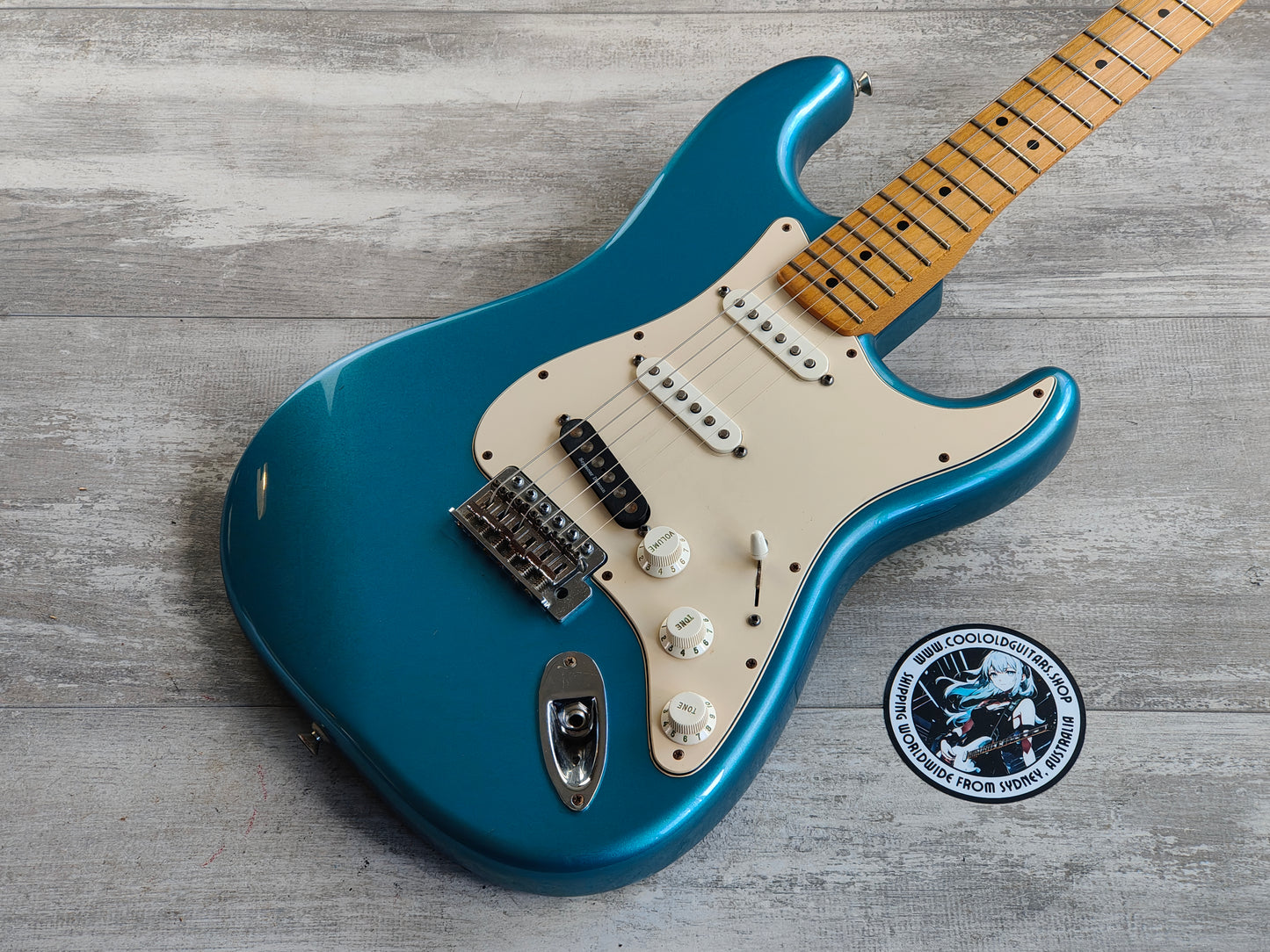 2009 Fender Mexico MIM Standard Stratocaster (Lake Placid Blue)