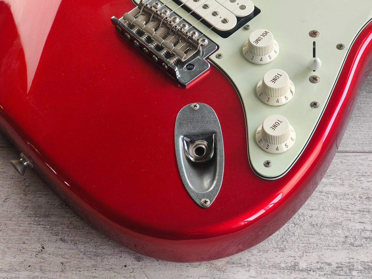 2003 History Japan (by Fujigen) Z1-CFS HSS Stratocaster (Red)