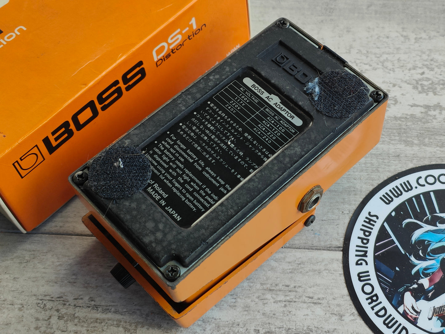 1983 Boss Japan DS-1 Vintage Distortion Pedal w/Box