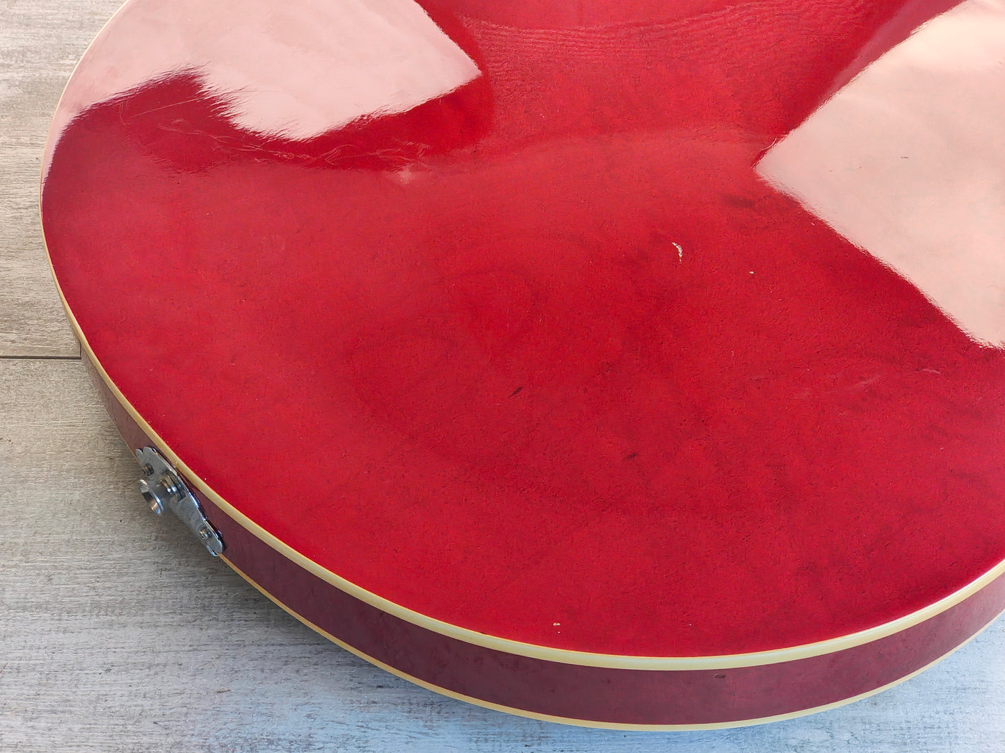 1996 Epiphone Sorrento Reissue Hollowbody (Cherry Red)