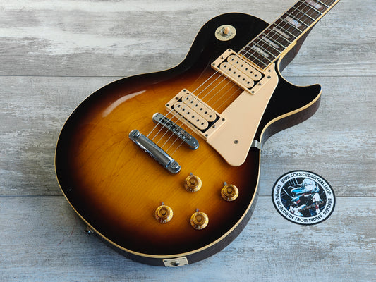 1980 Aria Pro II Japan LS-500D Les Paul Standard (Brown Sunburst)