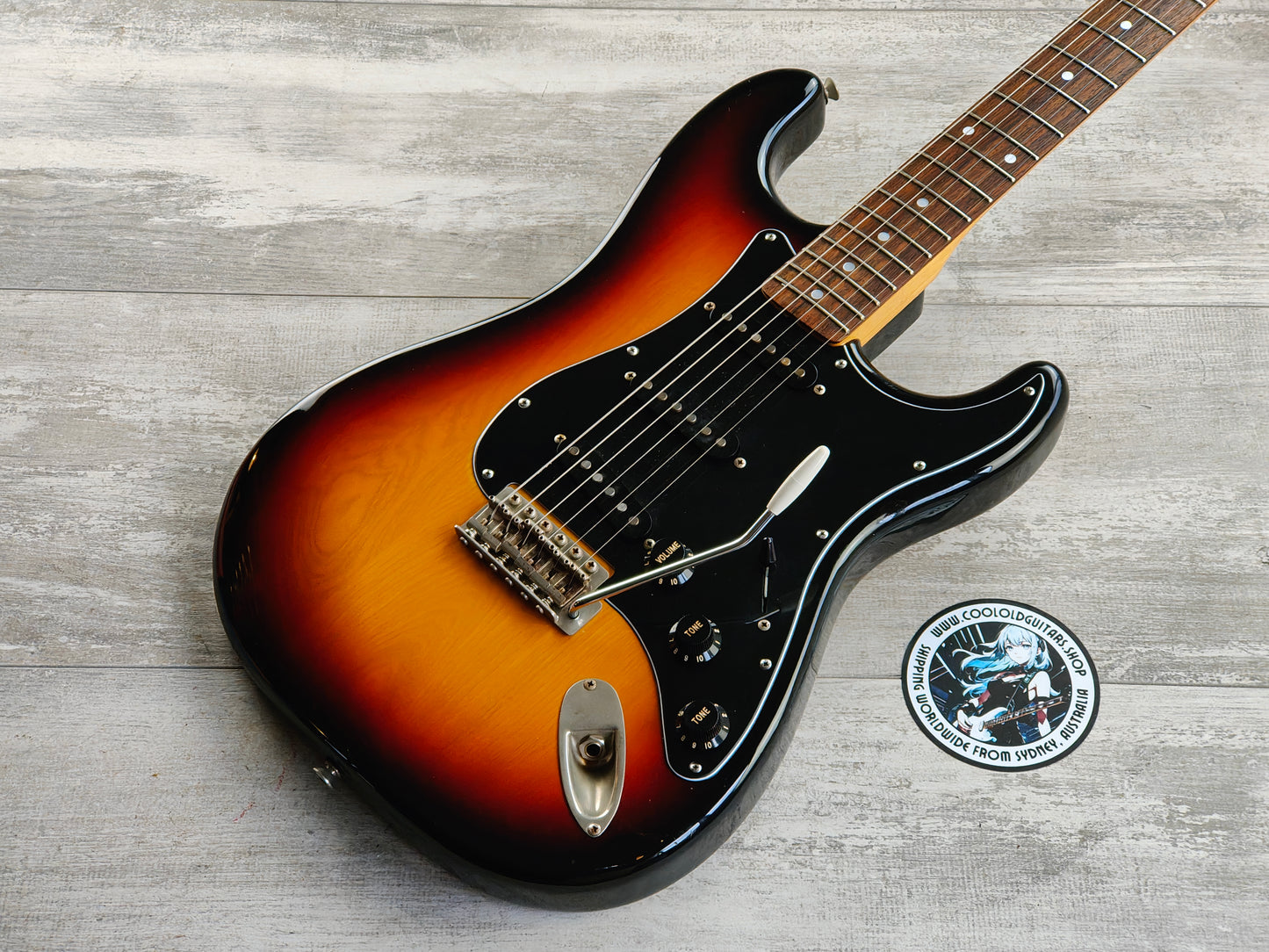 1979 Aria Pro II Japan ST-500 '62 Reissue Stratocaster (Sunburst)