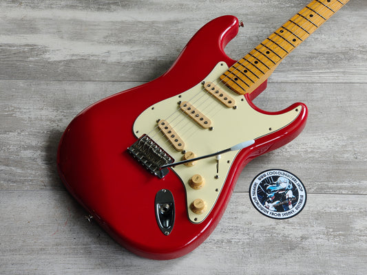 1989 Fender Japan Vintage Stratocaster w/Dimarzio Pickups (Torino Red)