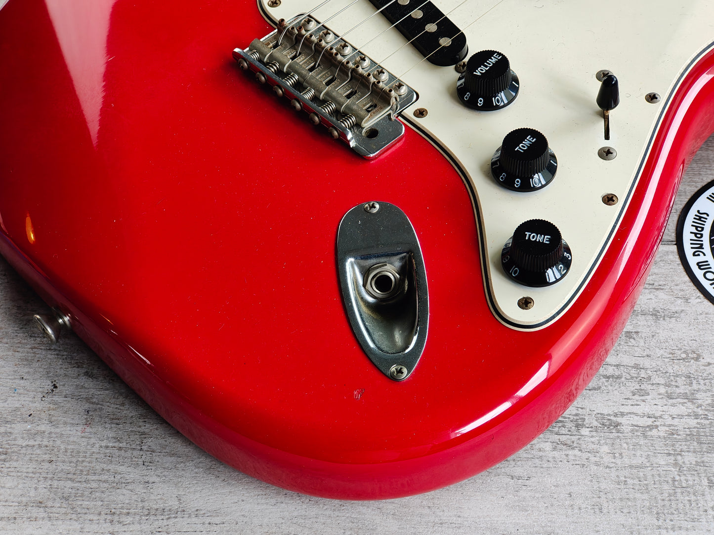 1984 Squier (by Fender Japan) SST-30 Vintage Stratocaster (Torino Red)