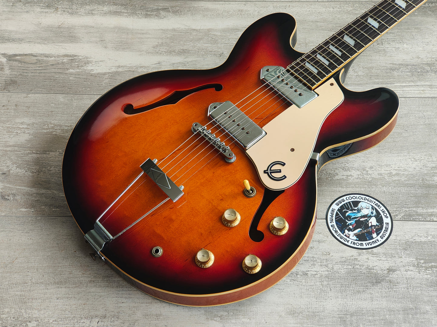 1997 Epiphone Casino Hollowbody Reissue - Paul McCartney (Brown Sunburst)