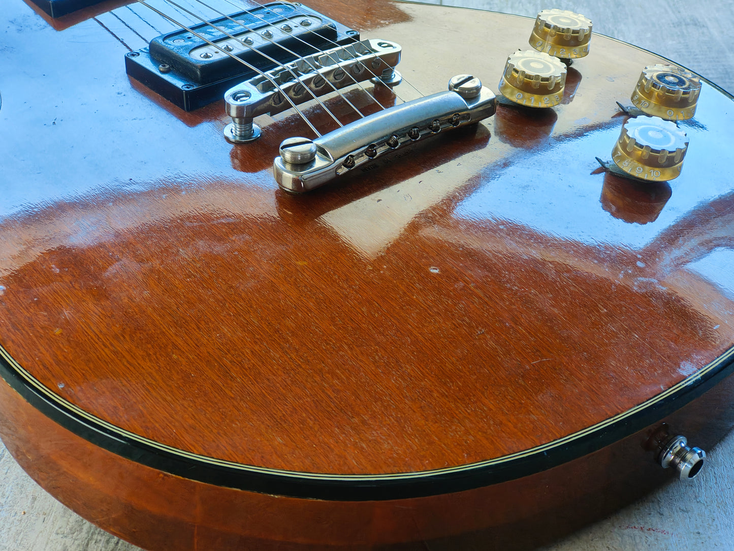 1976 Ibanez Japan 2393 Les Paul Custom (Mahogany w/Maple Fingerboard)