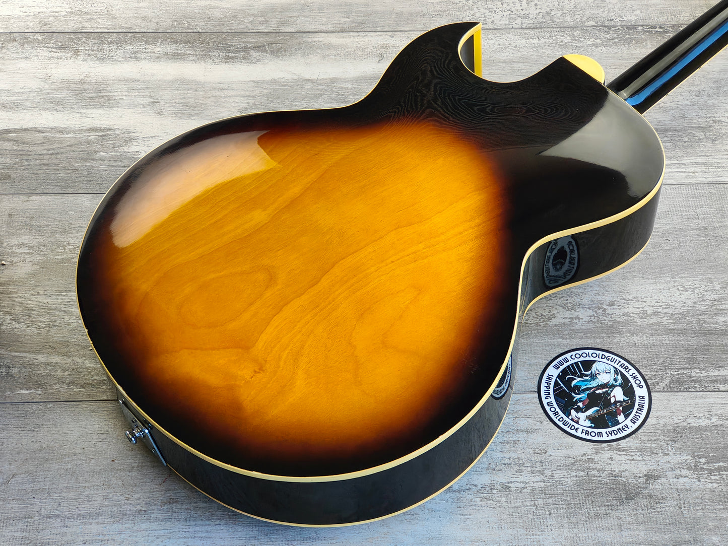 1974 Greco Japan S-50 ES-175 Hollowbody Jazzbox (Brown Sunburst)