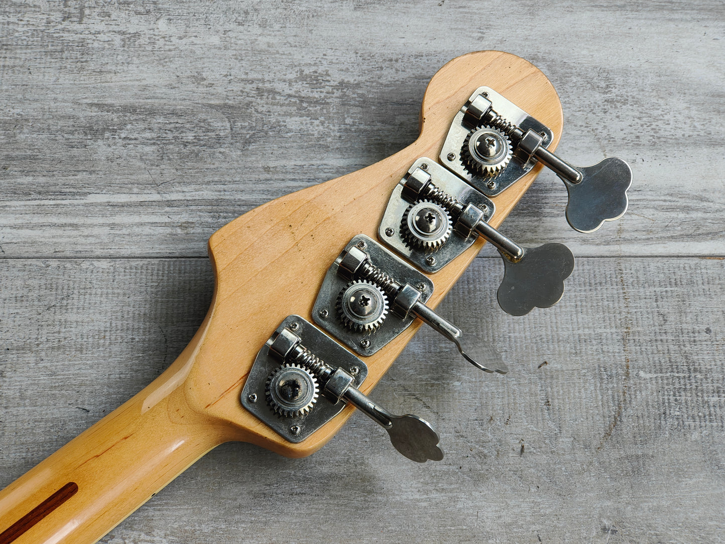 1980's ESP Japan '70's Reissue Jazz Bass (Natural)