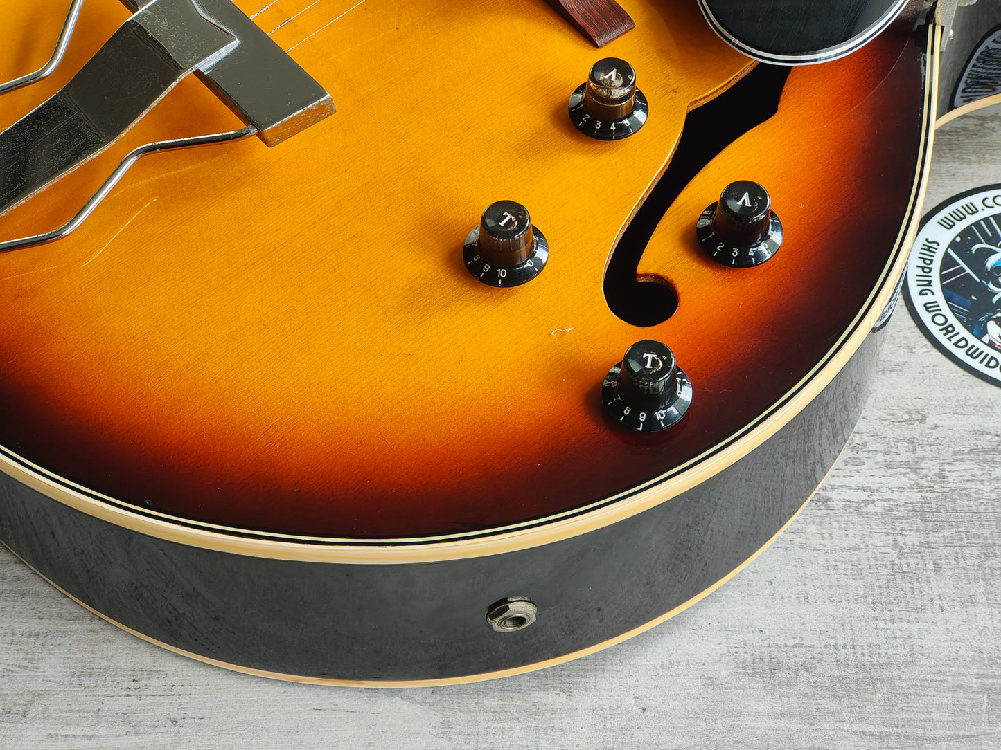 1973 Greco Japan S-50 ES-175 Hollowbody Jazzbox (Brown Sunburst)