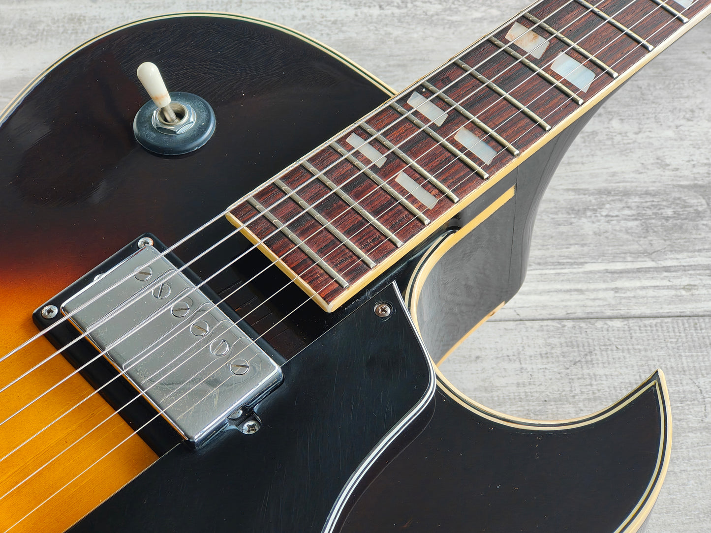 1973 Greco Japan S-50 ES-175 Hollowbody Jazzbox (Brown Sunburst)