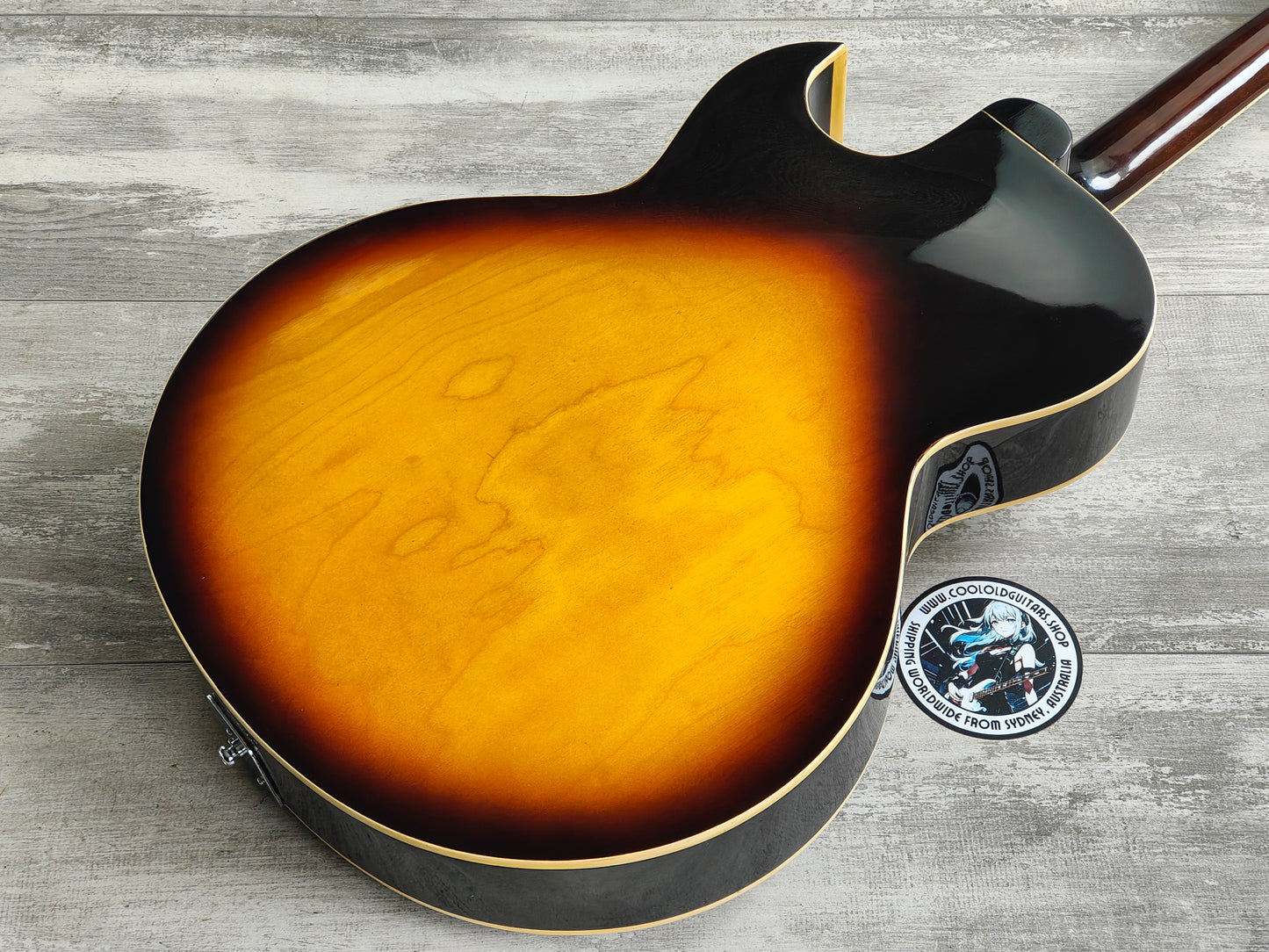 1973 Greco Japan S-50 ES-175 Hollowbody Jazzbox (Brown Sunburst)