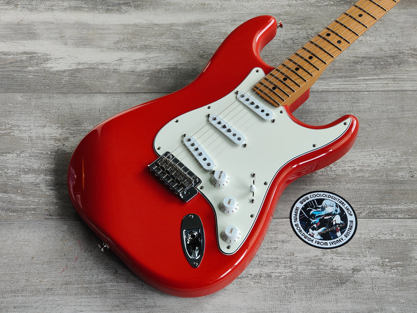 2023 Fender Limited Edition Player Series Stratocaster w/Roasted Maple Neck (Fiesta Red)