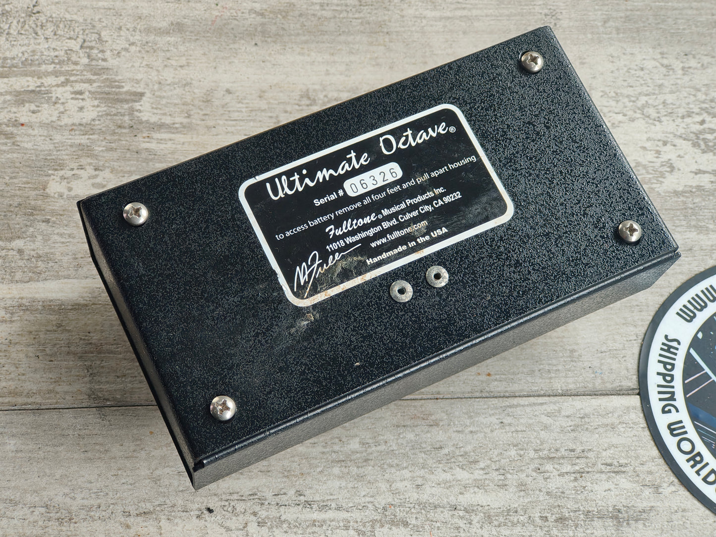 Fulltone USA Ultimate Octave Fuzz Pedal